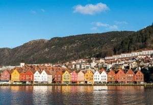 Bergen skyline